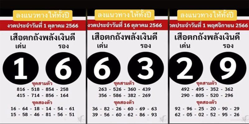  เสือตกถัง 16 กค 66