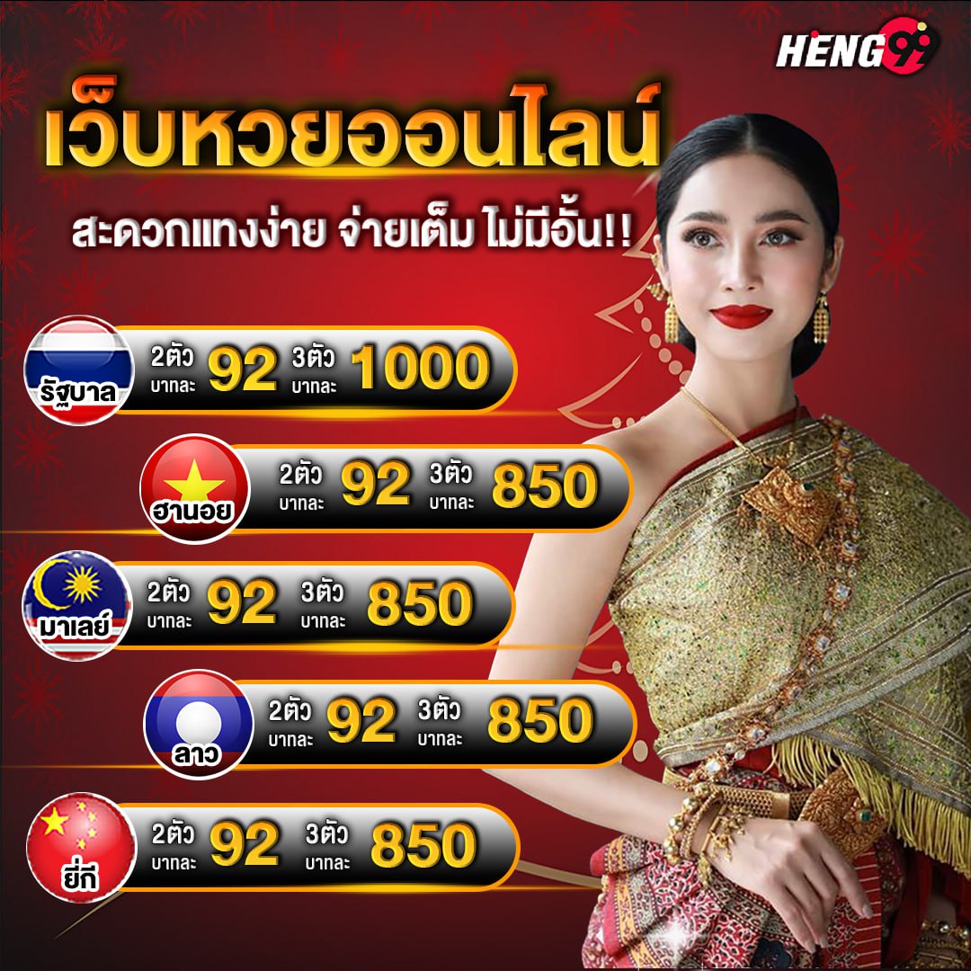 หวยออนไลน์ -"online lottery"