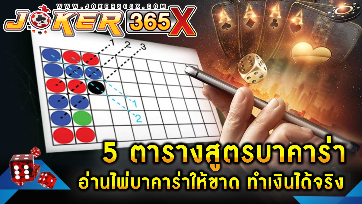 อ่านไพ่บาคาร่าให้ขาด -"Baccarat"